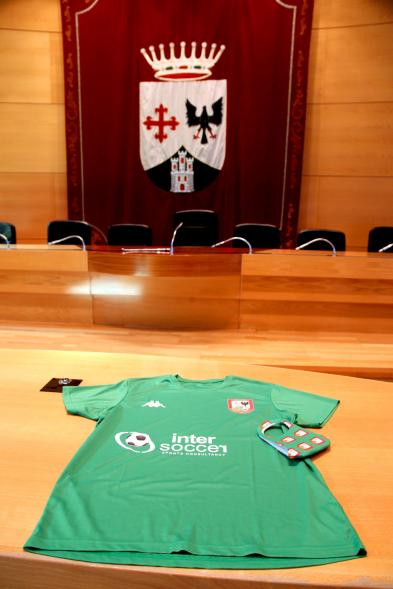 Camiseta del Club de Futbol de Alcobendas. 2020