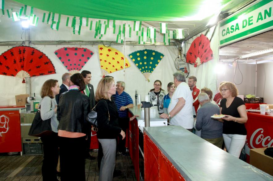 Interior de la Casa de Andalucia 