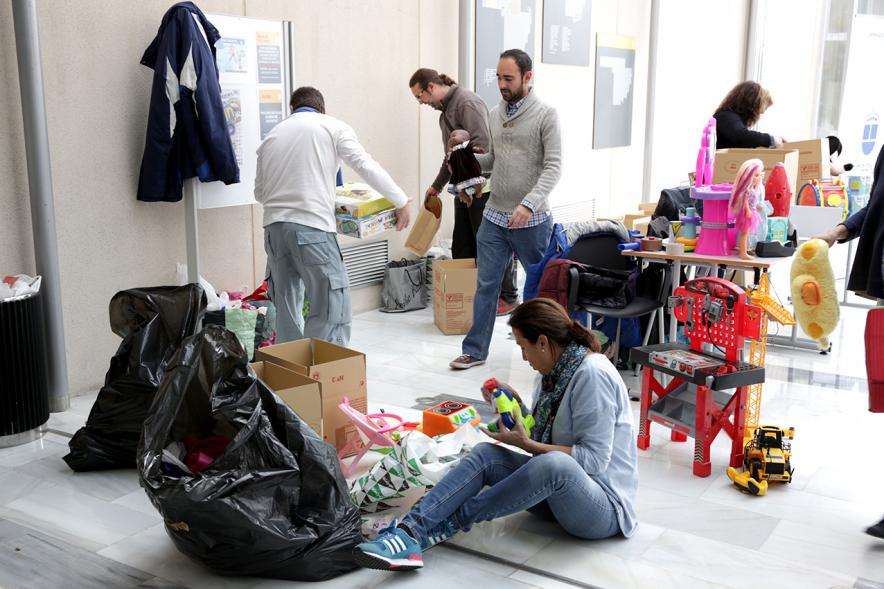 Campaña de Recogida de Juguetes - La recogida de juguetes.