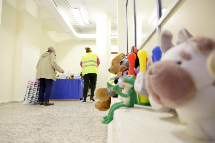 Inicio Campaña Recogida de Juguetes 2018 - Imagen de primer plano de animalitos de peluche.