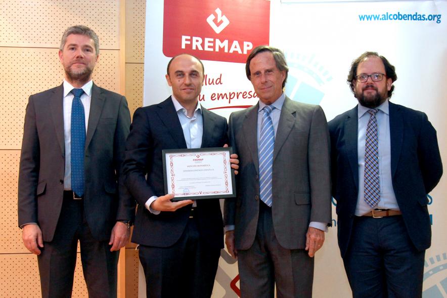 Reconocimientos FREMAP - Posado de las autoridades con los premiados  de Fremap.