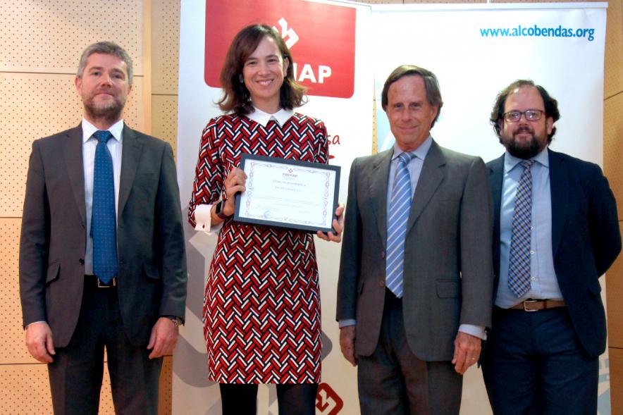 Reconocimientos FREMAP - Posado de las autoridades con los premiados  de Fremap.