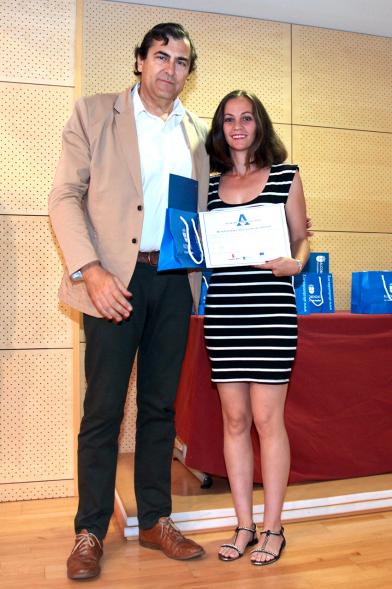 Entrega Reconocimiento Empresas por Igualdad Salarial y Alcobendas Concilia - Imagen de una de las homenajeados.