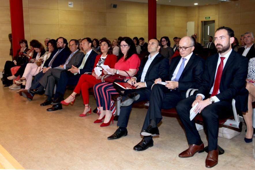 Reconocimientos FREMAP - Primera fila de las autoridades y los representantes de Fremap.