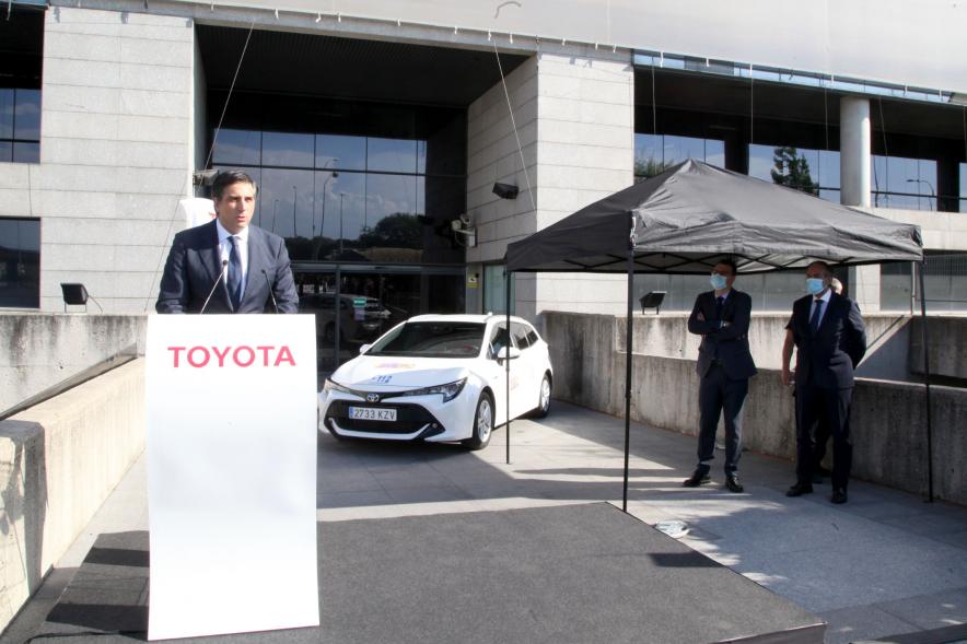 Entrega Reconocimiento a Toyota por Protección Civil de Madrid - Discurso de Miguel Carsi, CEO de Toyota. 