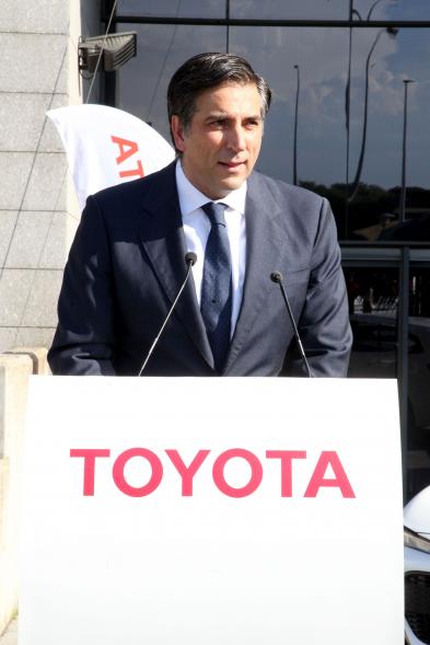 Entrega Reconocimiento a Toyota por Protección Civil de Madrid - Discurso de Miguel Carsi, CEO de Toyota. 