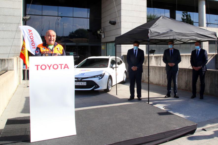 Entrega Reconocimiento a Toyota por Protección Civil de Madrid - Discurso de un responsable de Protección Civil.