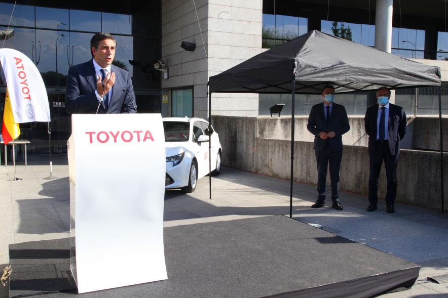 Entrega Reconocimiento a Toyota por Protección Civil de Madrid - Discurso de Miguel Carsi, CEO de Toyota. 