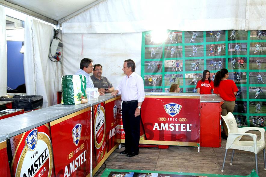 Alcalde durante la visita