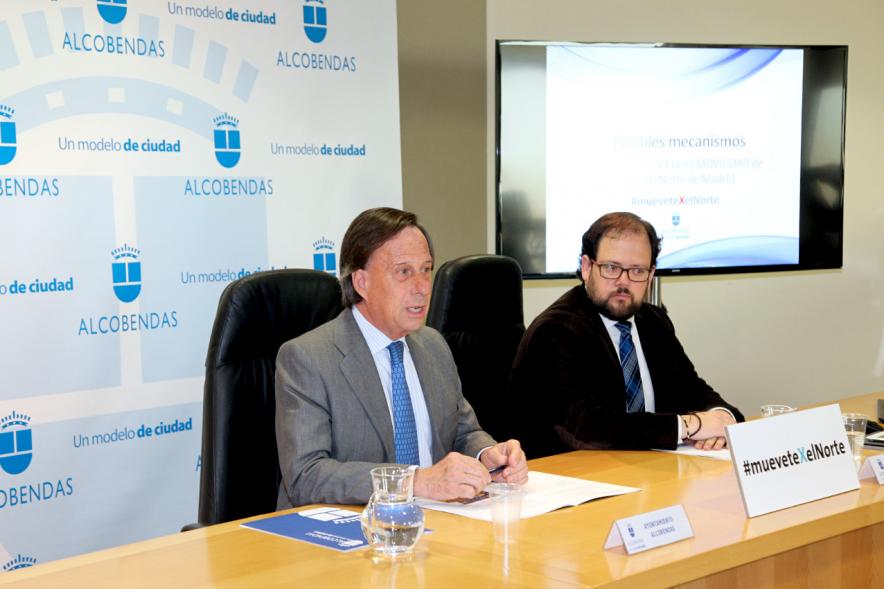 Reunión Alcaldes Zona Norte -  El alcalde de Alcobendas.