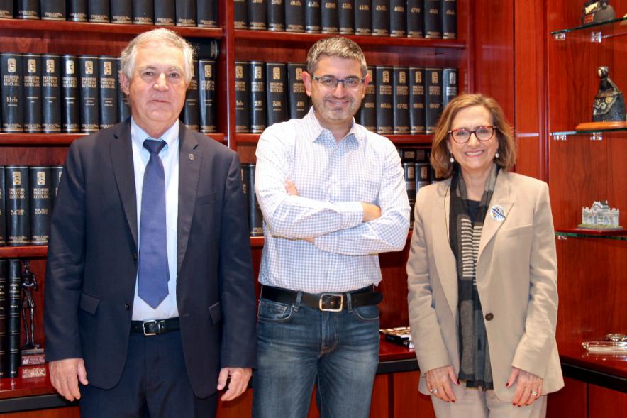 Reunión del Alcalde Rafael Sanchez Acera con Rector y Vicerrector de la UAM - 2019