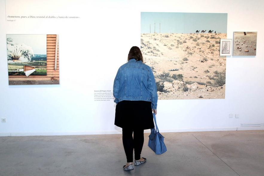 Visitante. Inauguración Exposición Roger Grasas -2019