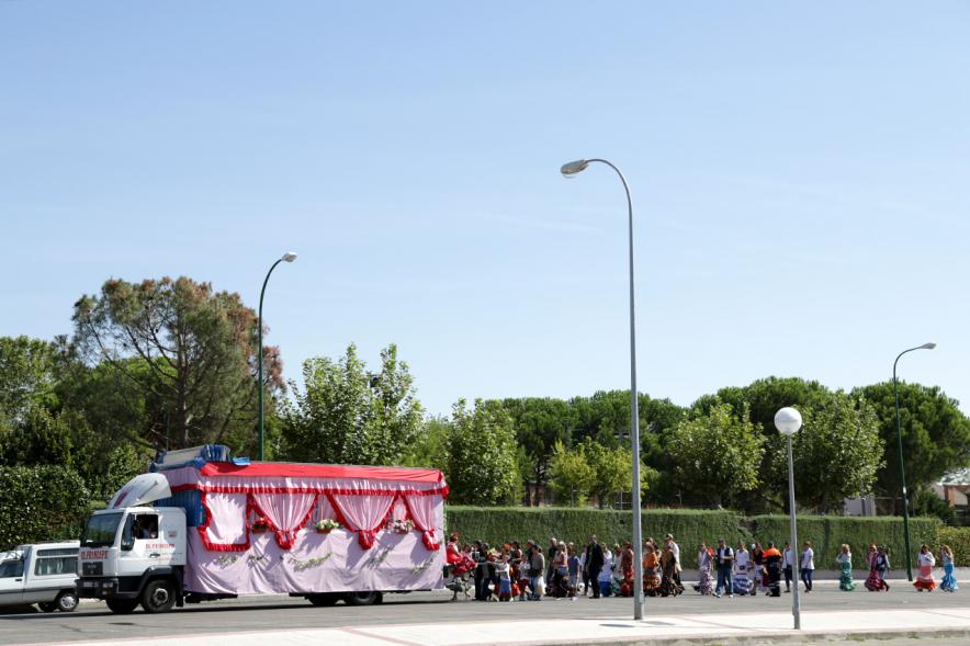Romería Andaluza e Inauguración del Busto de Luís Infante -Imagen general de la romería.