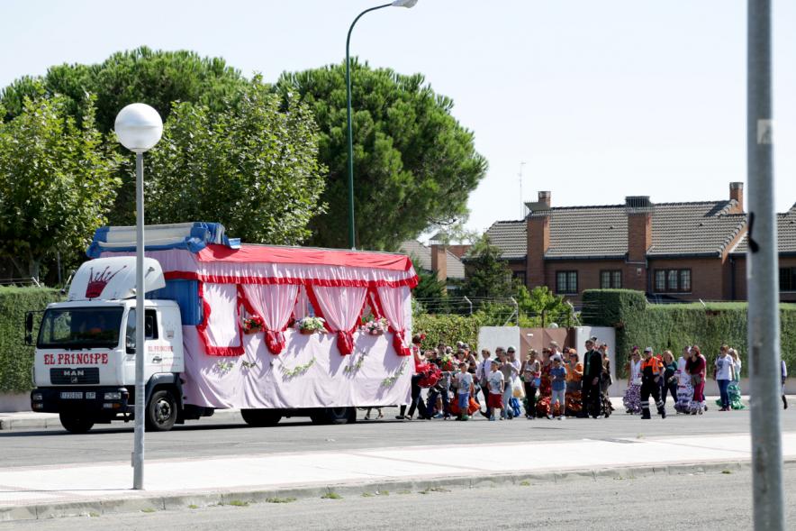 Romería Andaluza e Inauguración del Busto de Luís Infante -Imagen general de la romería.