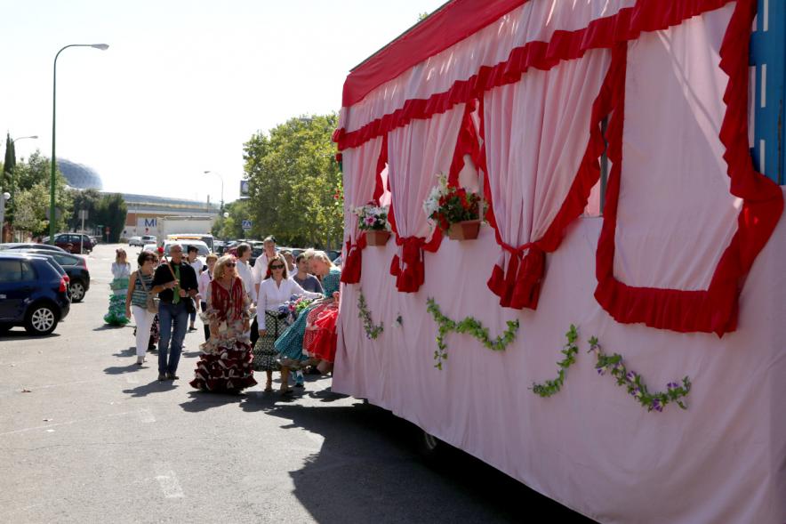 Romería Andaluza e Inauguración del Busto de Luís Infante - Imagen general de la romería.