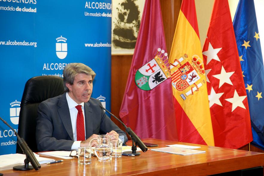 Rueda de Prensa del Consejo de Gobierno de la Comunidad de Madrid - Imagen de un momento de la rueda de prensa.