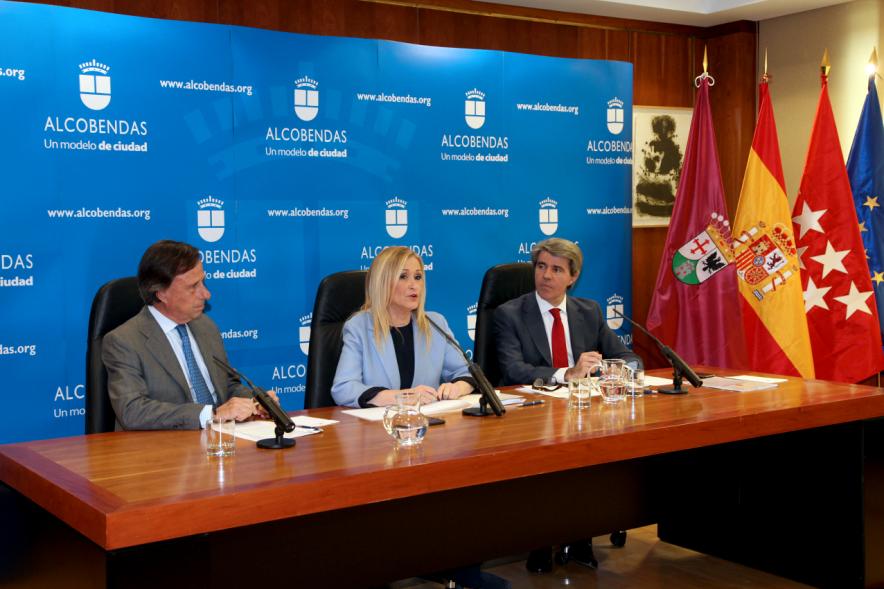 Rueda de Prensa del Consejo de Gobierno de la Comunidad de Madrid - Imagen de la presidenta de la Comunidad Cristina Cifuentes.