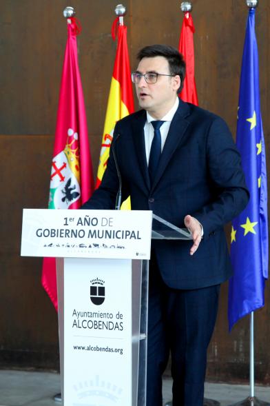 Concejal Miguel Angel Arranz. Rueda de Prensa Un Año de Gobierno Municipal - 2020