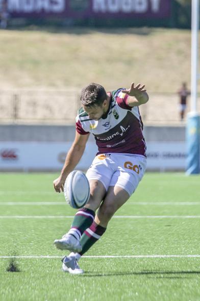 Inauguración Campo de las Terrazas - Partido Liga Heineken División de Honor Alcobendas - Independiente Santander - Imagen de un momento del partido de rugby.