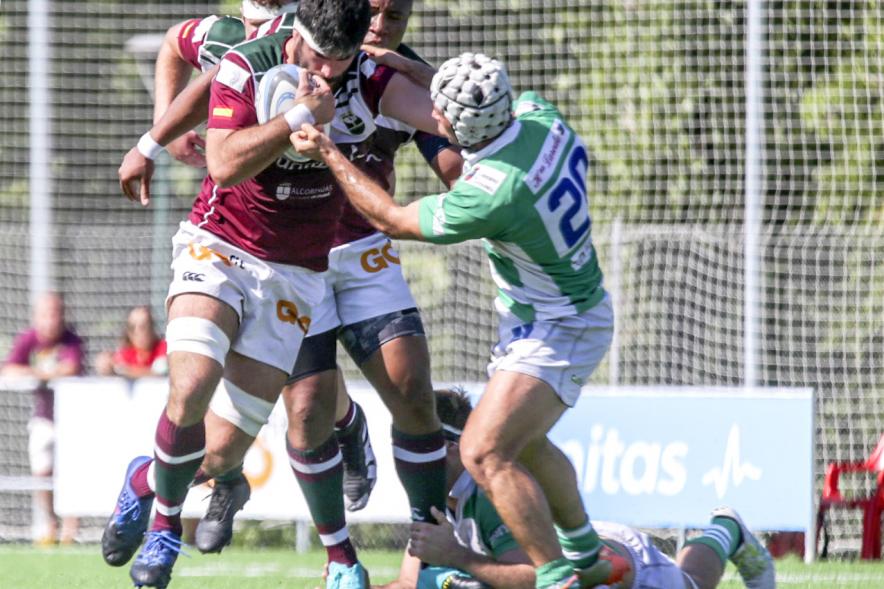 Inauguración Campo de las Terrazas - Partido Liga Heineken División de Honor Alcobendas - Independiente Santander - Imagen de un momento del partido de rugby.