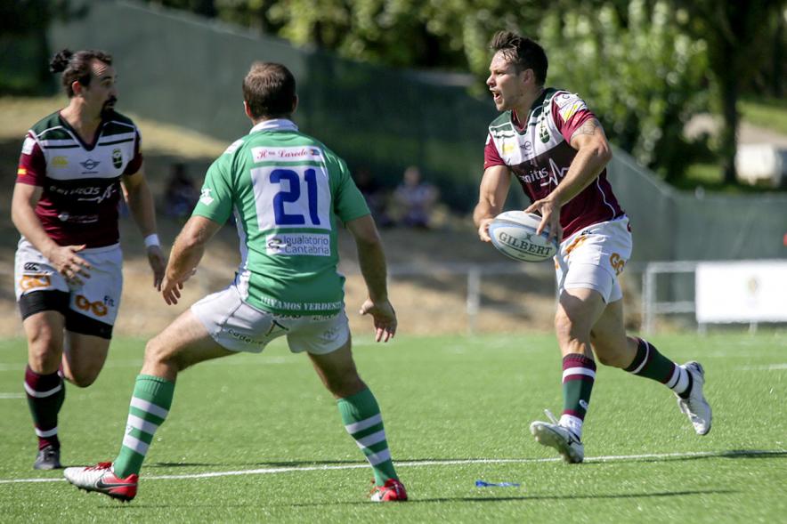 Inauguración Campo de las Terrazas - Partido Liga Heineken División de Honor Alcobendas - Independiente Santander - Imagen de un momento del partido de rugby.