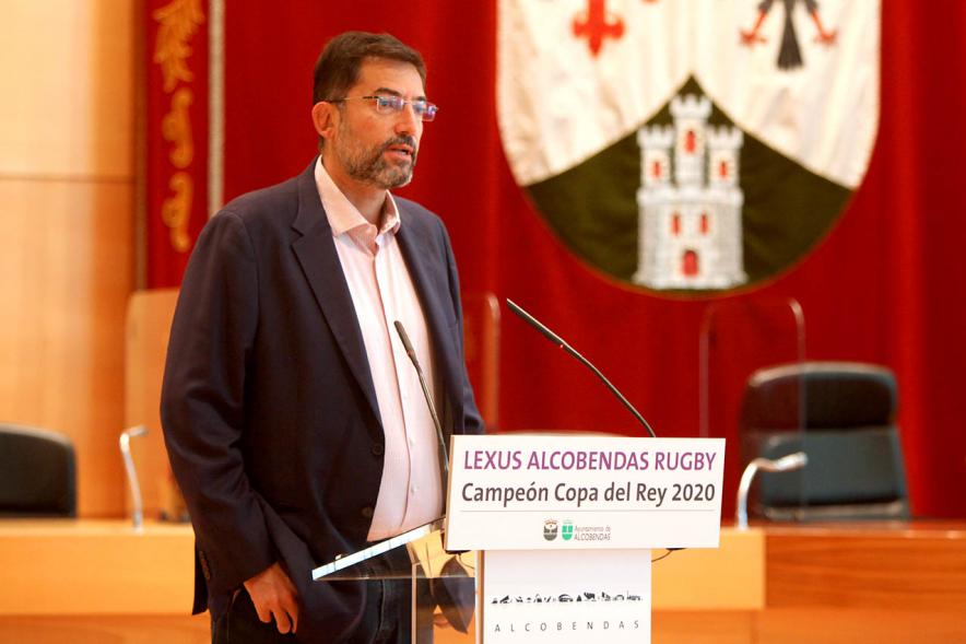 Recepción Equipo Lexus Alcobendas Rugby Campeón de la Copa del Rey - 2020