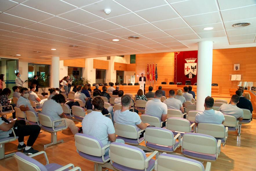 Recepción Equipo Lexus Alcobendas Rugby Campeón de la Copa del Rey – 2020