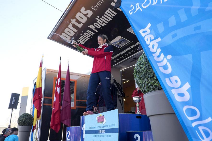San Silvestre 2016 -  La ganadora.