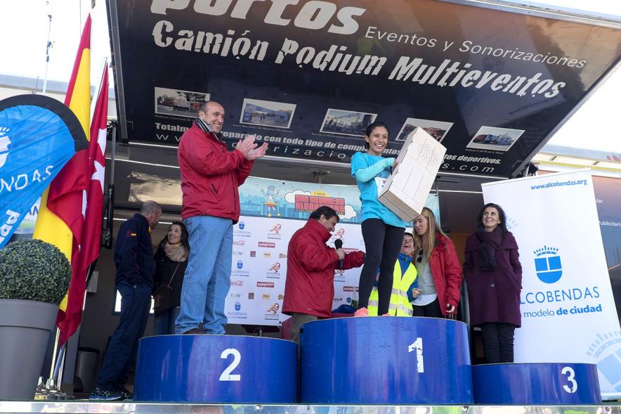 San Silvestre 2016 -  Una de las  ganadoras.