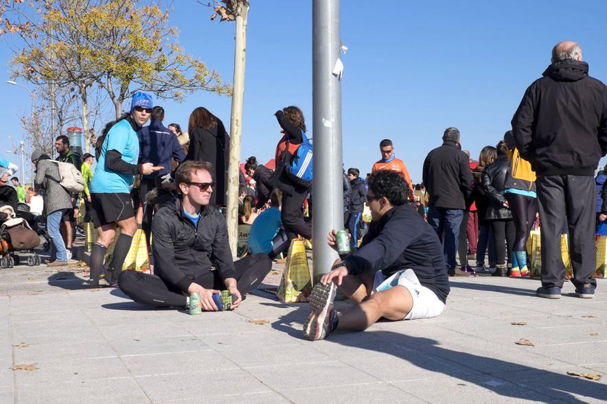 San Silvestre 2016 -  Unos participantes.