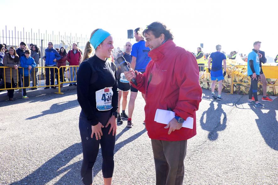 San Silvestre 2016 -  Entrevista a una corredora.