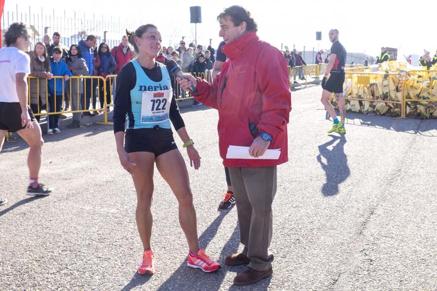 San Silvestre 2016 - Entrevista  a una corredora. 