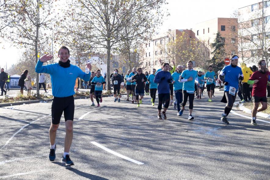 San Silvestre 2016 -  Unos participantes.  