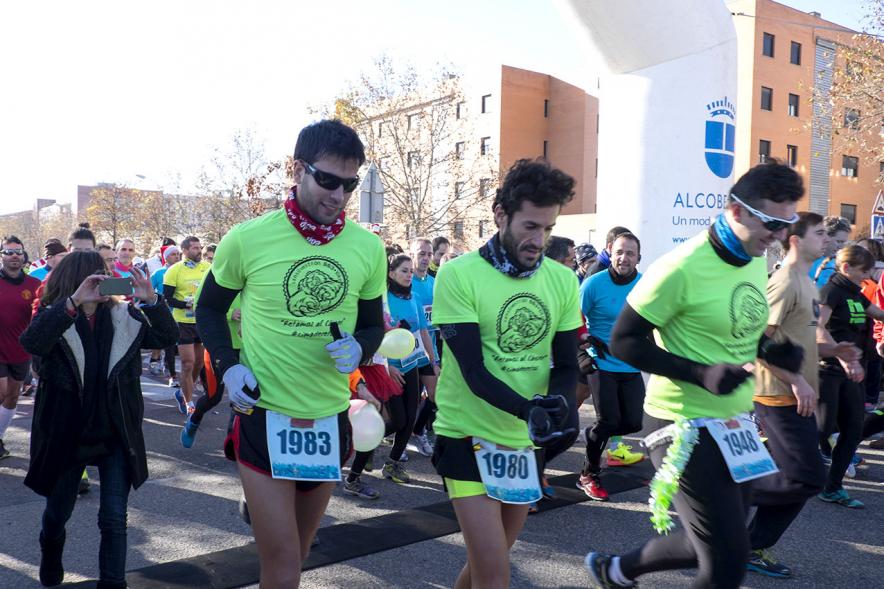San Silvestre 2016 -  Unos participantes.