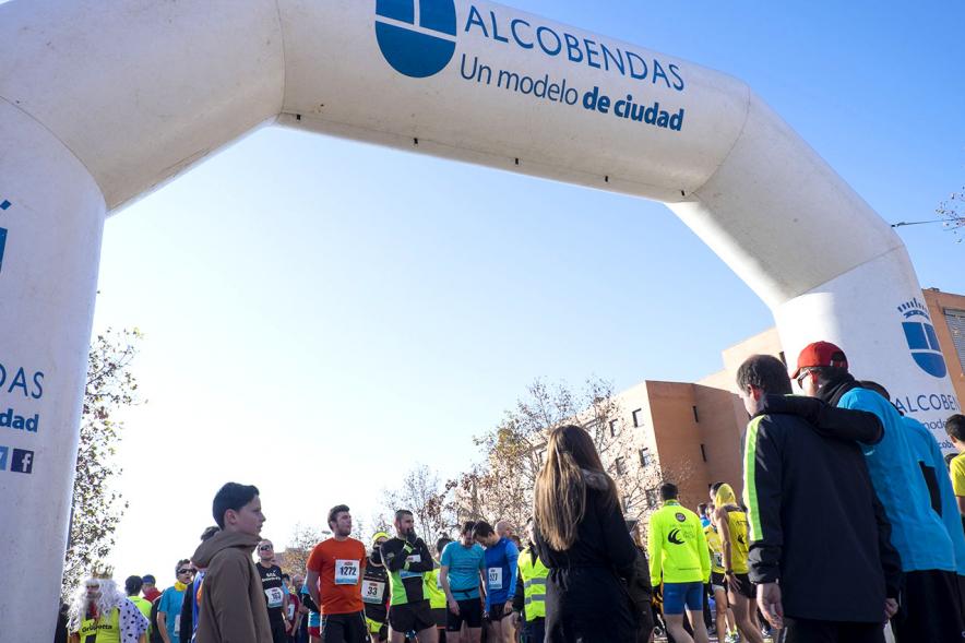 San Silvestre 2016 -  La meta.