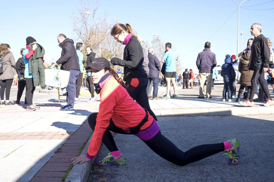 San Silvestre 2016 - Los corredores antes de la salida.