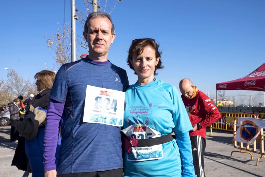 San Silvestre 2016 -  Posado de los corredores.