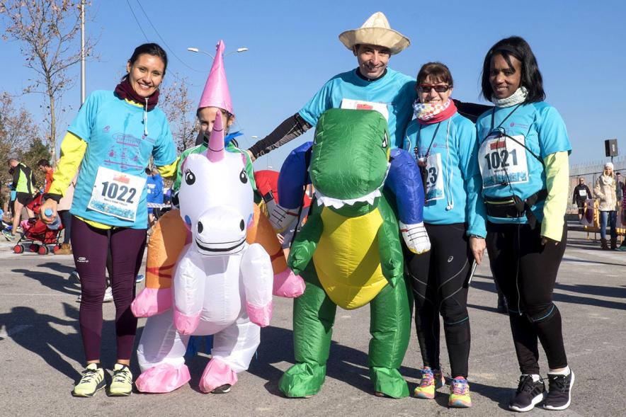 San Silvestre 2016 -  Posado de los corredores.