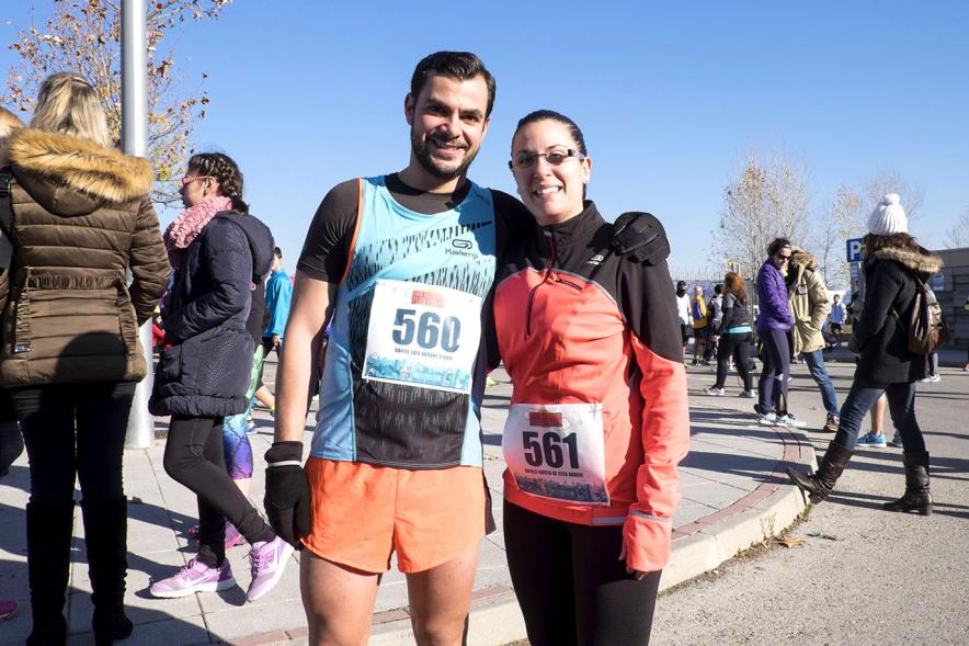 San Silvestre 2016 -  Posado de los corredores.