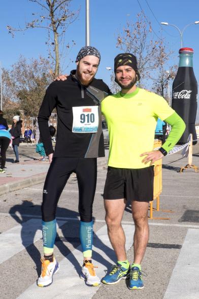 San Silvestre 2016 - Los corredores antes de la salida.