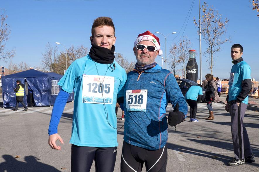 San Silvestre 2016 -  Posado de los corredores.