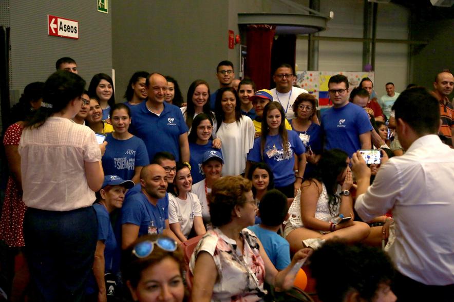 Acto Sabor a Colombia - Imagen del público asistente al acto.