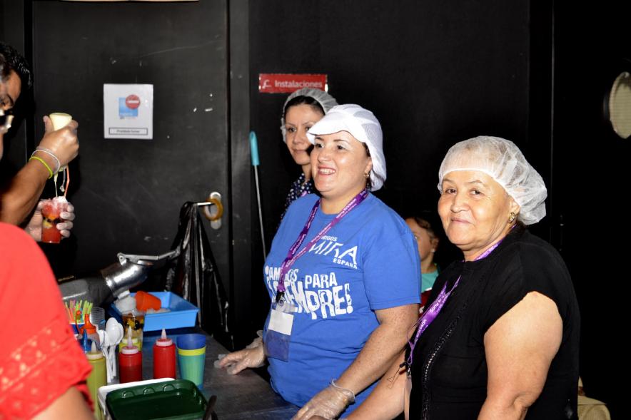 Festival Gastronómico y Cultural - Sabor a Colombia - Imagen del público asistente.