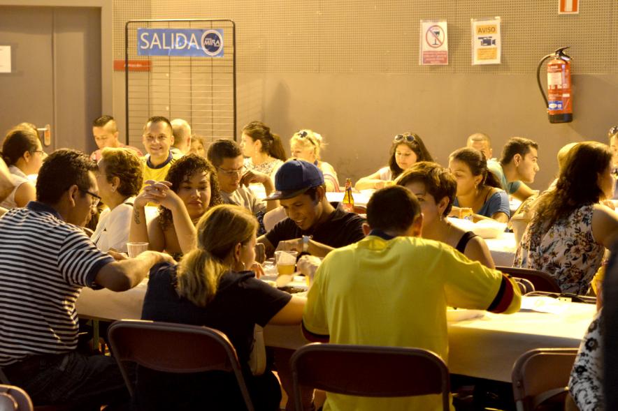 Festival Gastronómico y Cultural - Sabor a Colombia - Imagen del público asistente.