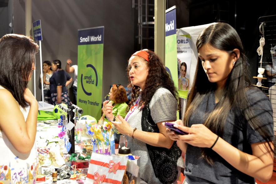 Festival Gastronómico y Cultural - Sabor a Colombia - Stand del festival.