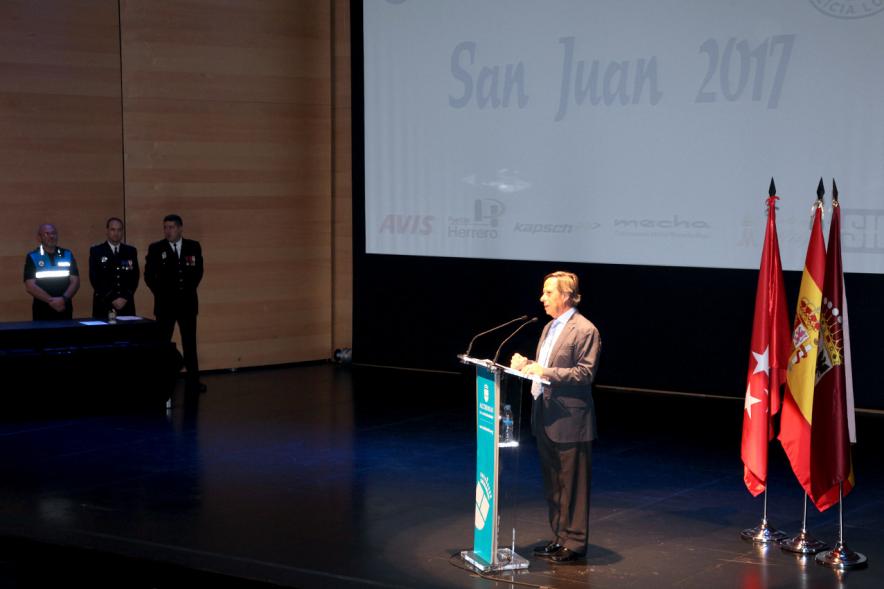 Celebración de San Juan Día de la Policía - Discurso del alcalde.