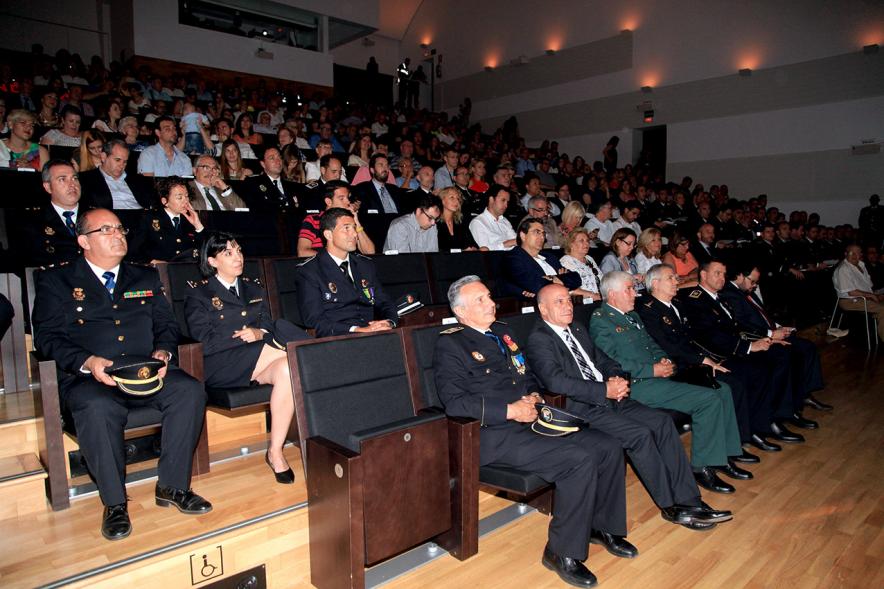 Festividad de San Juan de la Policía Local - Imagen de los asistentes al acto.