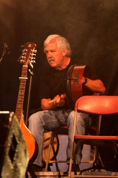 Noche de San Juan 2016 - Imagen músico en el escenario.