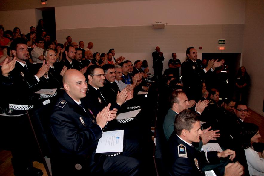 Festividad de San Juan de la Policía Local - Imagen de los asistentes al acto.