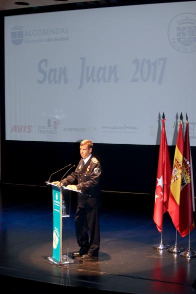 Celebración de San Juan Día de la Policía -  Discurso del alcalde.